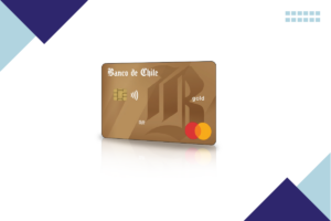 Tarjeta Mastercard Gold del Banco de Chile