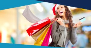 tarjeta de crédito en Navidad